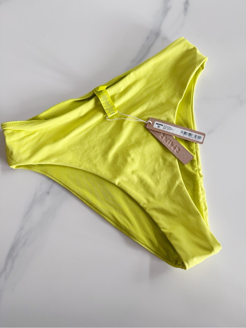 SKIMS Citrus Mid Waist Swim Bottom - NWT